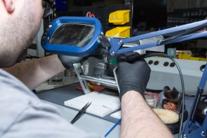 DECA precision hand soldering at work